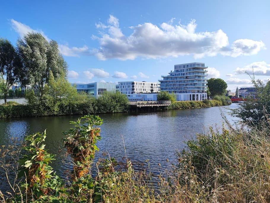 Caen Au Fil De L'Eau Villa Bagian luar foto