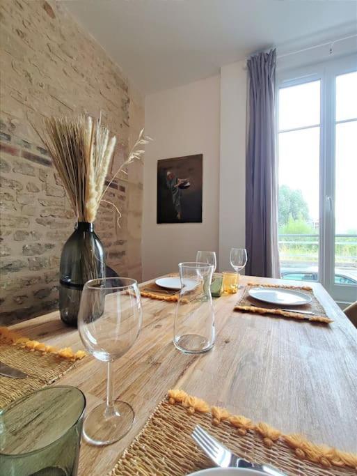 Caen Au Fil De L'Eau Villa Bagian luar foto